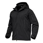 MAGCOMSEN Winter Coats for Men Jacket Tactical Jacket Ski Jacket Winter Jacket Snowboard Jacket Work Jacket Snow Jacket Waterproof Jackets Black