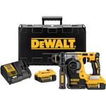 DEWALT 20V MAX* SDS Rotary Hammer Drill Kit, 5-Ah Batteries (DCH273P2)