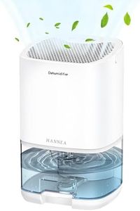 HANNEA® Dehumidifier Daily Dehumidification Capacity Up to 350ML Dehumidifier for Room Moisture for Spaces Between 50-280 ft² for Wardrobe, Basement, Bedroom Full of Water Auto Shut Off