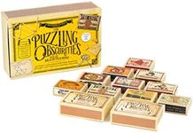 Professor PUZZLE The Obscurities Box of Brain Teasers | 10 Matchbox Puzzles & 50 Challenges