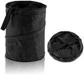 Guokoo Black Compact Mini Collapsible Car Bin