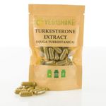 Turkesterone Extract 10% 1120mg per Serving Muscle Growth Mass Natural Anabolic Bodybuilding Supplements Turkesterone Muscle Recovery & Strength Vegan Halal Kosher (5 Capsules)