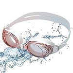 Tigayhc Swimming Goggles, No Leak, Waterproof, Anti-Fog, Anti-UV, Suitable for Men, Women, Teens