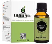 Earth N Pure Oregano Essential Oil Undiluted, Natural and Therapeutic Grade with Glass Dropper - 30 ML