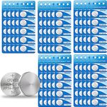 CR2450 3V Lithium Battery Bulk CR2450 Coin Cell 600mAh 100 Count