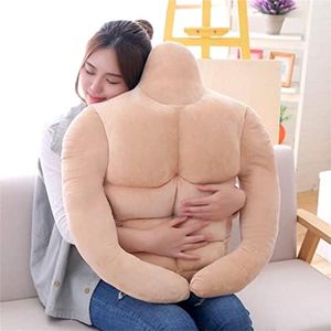 CZYSHP Coussin Muscle Man Corps Coussin Boyfriend Mari Cuddle Buddy Oreillers Blagues Cadeaux de Jouets Pour La Fête Des Mères Jour de La Petite Amie Valentin