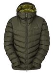 RAB Nebula Pro Jacket - Insulated Water Repellent Winterwear (Army, S)