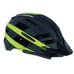 ZAKPRO MTB Inmold Cycling Helmet with Rear LED Flicker Lights – Uphill Series (Black)-Large