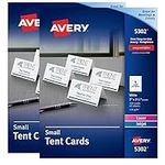 Avery Printable Small Tent Cards, 2