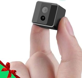 braosusner Wireless Camera HD 1080P Mini Hidden Spy Camera Portable Small Nanny Cam Surveillance Cameras for Home Security Indoor/Outdoor Medium Sized