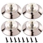 HEXJOZEI Pool Table Leg Levelers, Billiards Table Leg Straighteners.Ping Pong Table, Metal Gaming Table Leg Straightener（Set of 4）