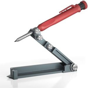 DUDUXI Multifunctional Scribing Tool, Construction Pencil Carpenter Scribe Tool DIY Woodworking Scribe Tool Contour Gauge Scriber Line Maker Measuring Tool Scribing Compass for Wood