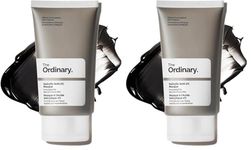 The Ordinary Salicylic Acid 2% Masque, Clarifying Charcoal & Clay Mask for Blemish-Prone Skin, 50 ml (Pack of 2)