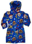 Paw Patrol Chase, Marshall and Rubble Boys Dressing Gown/Robe (4-5yr) Blue