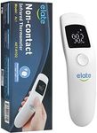 Elate Non-Contact Forehead Thermometer for Adults and Kids. No-Touch Baby Thermometer for Infants and Newborns. Medical Grade FSA HSA Eligible Touchless Temporal Thermometer for Fever, White