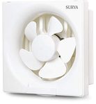 Surya Beachair 10'' 250mm Plastic Ventilation Fan (White-Black), Standard (SU-BEACHAIR_10"-WH)