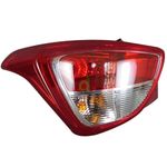 AutoMoto Heavy Quality Back Light, Tail-light Assembly Without Bulb for Hyundai i10 Grand (Left Co-Driver Side)