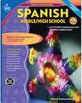 Carson Dellosa Skills for Success, Spanish Workbook for Middle School and High School Students, Learning Spanish Practice and Activity Book for Classroom or Homeschool Curriculum