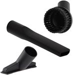 UTIZ Black (35mm Diameter) 3-Piece Mini Tool Nozzle Kit For Shark Powered Lift-Away Upright Vacuum Hoover Cleaners