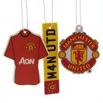 Official Manchester United FC Car Air Freshener (3 Pack)