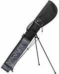 Longridge 5" Travelite Golf Stand Bag - Black/Silver