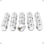 Wheel Accessories Parts Set of 20 12x1.25 Lug Nuts Fit Subaru 28171AJ000; 28171AG000; 28171FE000 611-076 Wheel Lug Nut (Chrome)