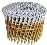 Metabo HPT Full Round Head Framing Nails | 3 Inch x .120 | Ring Shank | Hot Dipped Galvanized | Wire Coil | 2400 Count | 12707HHPT
