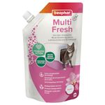 Beaphar - Multi Fresh Cat Litter Deodoriser Orchid 400g - Urine Encapsulation Technology – Prebiotics Absorb and Reduce Unpleasant Odours - Doubles Cat Litter Life - Biodegradable