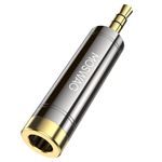 MOSWAG 1/4" to 1/8" TRS Headphone Adapter (1 Pack) Male to Female Gold-plated Headphone Adapter, Headphone adapter 3.5mm to 6.35 for Amplifiers, Guitars, Speakers