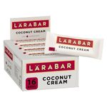 LÄRABAR Coconut Cream, Fruit and Nut Energy Bar, Pack of 16 Bars, Gluten Free, Vegan, Family Pack, Snack Bars, 768 Grams Package