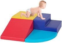 4-Piece Set Climbing Toys for Toddlers 1-3 and Climb Foam Play Set Babies Foam Blocks Toddler Climbing Toys Indoor Baby Climbing Toys Children’s Composite Toy for Crawling Climbing and Sliding (Cm)