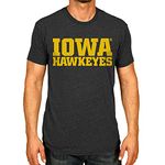 Campus Colors NCAA Adult Cotton Blend Charcoal Tagless T-Shirt - Made from Ringspun and