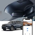 Fitcamx 4K Dash Cam Suitable for Volvo XC90 2022 2021 2020 2019 2018 2017 2016 T5 T6 T8, OEM Factory Look, 2160P UHD Video, Loop Recording WiFi, WDR Night Vision, G-Sensor, Plug & Play, 64GB Card