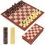 Peradix Chess Set and Draughts Boar