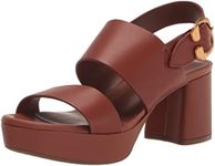 Aerosoles Women's Dressy Heeled Sandal, Clay Leather, 5.5