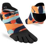 Injinji Women's Run Lightweight No-Show Artist Designed Aster M/L, multicoloured, M/L