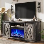 AMERLIFE Fireplace TV Stand with Sl