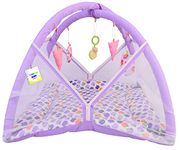 Toddylon Baby Bedding Set for New Born Play Gym Bed (0-6 Months) Purple