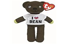 TY Toys Mr. Bean T-Shirt - Beanie Baby Soft Plush Toy - Collectible Cuddly Stuffed Teddy