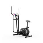Cockatoo Trainer-X 5Kg Fly-Wheel Elliptical Cross Trainer for Home, with 8 Levels of Resistance Exercise Equipment for Home, Max User Weight 120 Kg (Free Installation Assistance)