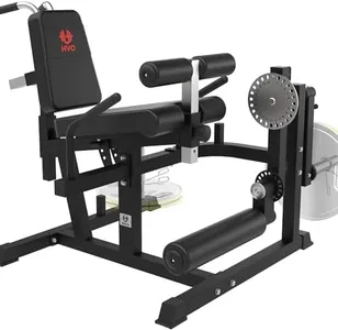 HVO Leg Extension and Curl Machine - Leg Extension Machines for Home Gym Leg Hamstring Workout and Quadriceps Exercises Equipment