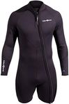 Neo Sport S656MF-01-S Men's Premium Neoprene 5mm Waterman Wetsuit Jacket, Small