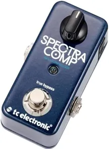 TC Electronic SPECTRACOMP BASS COMPRESSOR Ultra-Compact Multiband Compression Pedal for Bass with Built-In TonePrint Technology