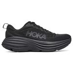 Hoka ONE ONE Womens Walking ShoeTrainers, Black/Black, 5.5 Wide