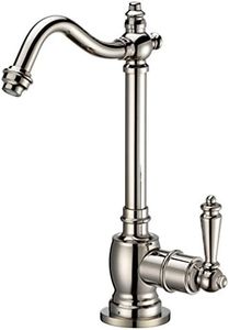 Whitehaus Collection WHFH-C1006-PN Forever Hot Point of Use Cold Water Faucet with Traditional Spout, Polished Nickel