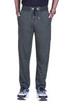 MARK LOUIIS Men's Regular Fit Track Pants(X Large Grey)