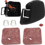 ZAMDOE Air Filter Cover Kit for Stihl FS55R FS38 FS45 FS46 FS55 FS55C FS55RC HL45 HL45Z HL45DZ KM55 String Trimmer Weed Eater, Replaces # 4140 124 2800 4140 141 0500 4228 140 2850