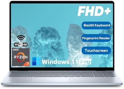 Dell Inspiron 16 Premium Flagship Laptop, Max Specs Ryzen 7 8840U, 64GB RAM 2TB SSD, 16" FHD+ Display, 1080p Mic, Backlit KB, SD Card Slot, Windows 11 Pro