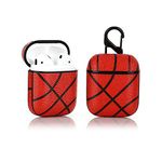 LEWOTE Airpods Leather Case Funny Cute Cover Compatible for Apple Airpods 1&2[Best Gift for Girls Boys or Couples] (Basketball)