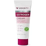 Estrogen Cream For Women, Natural Bioidentical Estrogen Cream, Hot Flashes Menopause Relief, Estrogen Cream With Wild Yam, Menstrual Cycle & Body Balance Support, Menopause Support For Women, Helps Reduce Hot Flashes, Paraben-Free, Vegan, 3-Month Suppl...